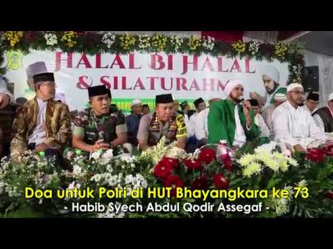 Doa Habib Syech Abdul Qodir Assegaf untuk HUT Polri ke 73