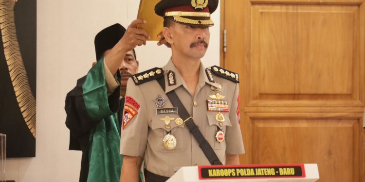 Kombes Basya Akpol 96 Resmi menjadi KaroOps Polda Jateng