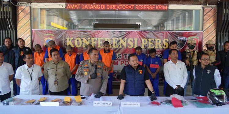 Polda Jateng Berhasil Ungkap Komplotan Begal Bersenpi Sasar Taksi Online