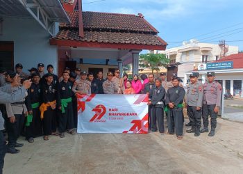 Gandeng Organisasi Perguruan Silat, Polres Karanganyar Gelar Bhakti Sosial Religi Sambut Hari Bhayangkara Ke-79